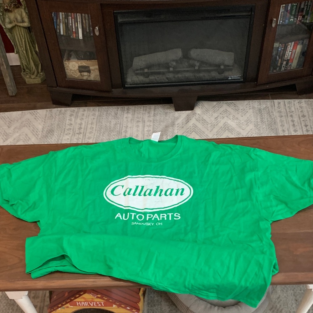 Green Callahan Auto Parts T-Shirt